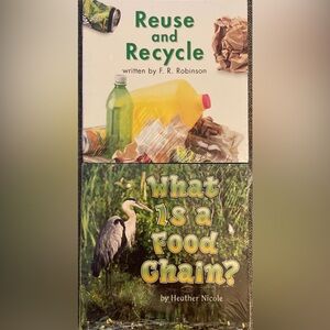 10 Science instant readers NEW in plastic